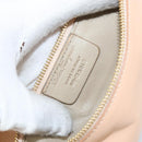 Salvatore Ferragamo Gancini Hand Bag Leather Pink Gold Auth BSZ659-12
