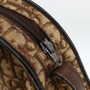 Christian Dior Trotter Canvas Shoulder Bag Beige Auth BSZ660-14