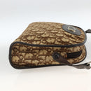 Christian Dior Trotter Canvas Shoulder Bag Beige Auth BSZ660-5