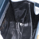 Salvatore Ferragamo Gancini Hand Bag Leather 2way Navy Gold Auth LNZ105-20