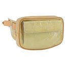 LOUIS VUITTON Monogram Vernis Fulton Waist bag Gris M91041 LV Auth BSZ666-1