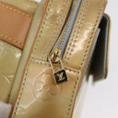 LOUIS VUITTON Monogram Vernis Fulton Waist bag Gris M91041 LV Auth BSZ666-16