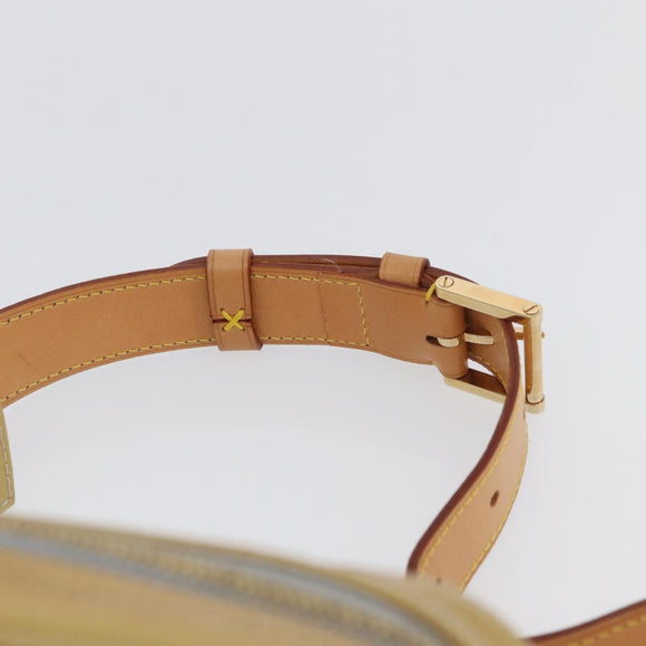 LOUIS VUITTON Monogram Vernis Fulton Waist bag Gris M91041 LV Auth BSZ666