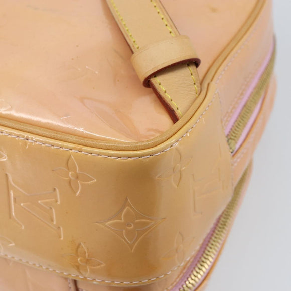 LOUIS VUITTON Vernis Marley Backpack Marshmallow Pink M91039 LV Auth BSZ669