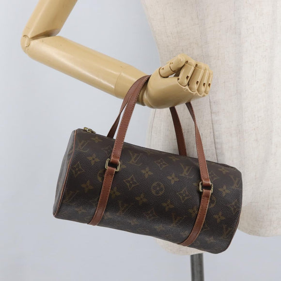 LOUIS VUITTON Monogram Papillon 26 Hand Bag M51386 LV Auth BSZ671