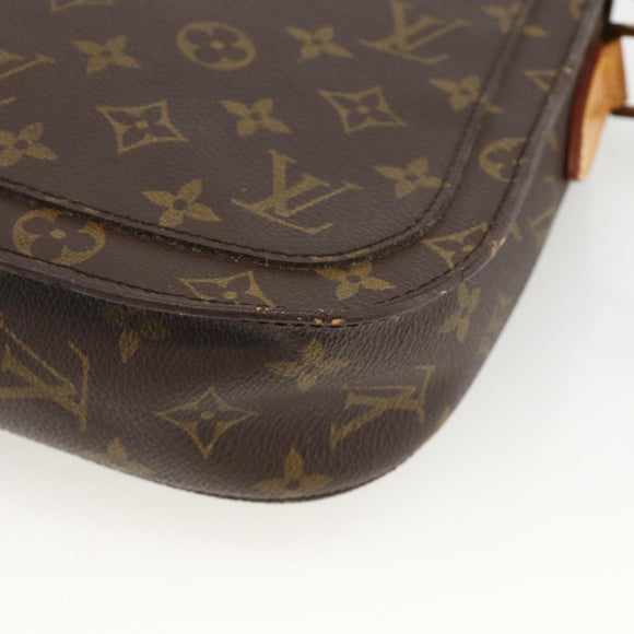 LOUIS VUITTON Monogram Saint Cloud GM Shoulder Bag M51242 LV Auth BSZ674