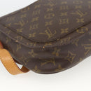 LOUIS VUITTON Monogram Saint Cloud GM Shoulder Bag M51242 LV Auth BSZ674-13