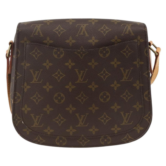 LOUIS VUITTON Monogram Saint Cloud GM Shoulder Bag M51242 LV Auth BSZ674