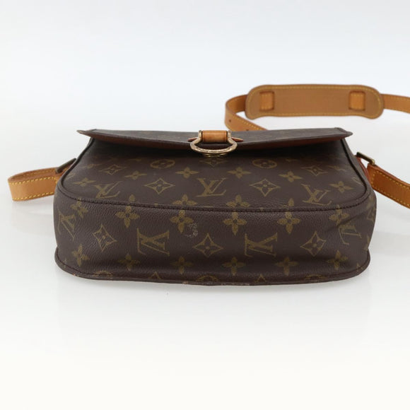 LOUIS VUITTON Monogram Saint Cloud GM Shoulder Bag M51242 LV Auth BSZ674