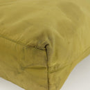 PRADA Hand Bag Nylon Green Auth BSZ678-10