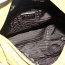 PRADA Hand Bag Nylon Green Auth BSZ678-17