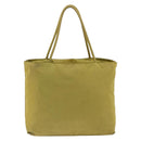 PRADA Hand Bag Nylon Green Auth BSZ678-3