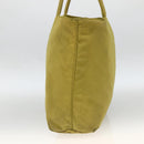 PRADA Hand Bag Nylon Green Auth BSZ678-5