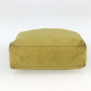 PRADA Hand Bag Nylon Green Auth BSZ678-9