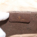 GUCCI GG Supreme Web Sherry Line Bag PVC Beige Gold 904 02 047 Auth BSZ679-17