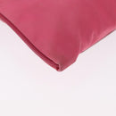 PRADA Shoulder Bag Nylon Pink Gold Auth BSZ681-12