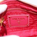 PRADA Shoulder Bag Nylon Pink Gold Auth BSZ681-16