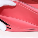 LOUIS VUITTON Vernis Rayure Portefeiulle Sarah Poppy Petal M58038 Auth BSZ682-19