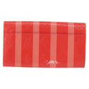LOUIS VUITTON Vernis Rayure Portefeiulle Sarah Poppy Petal M58038 Auth BSZ682-3
