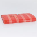LOUIS VUITTON Vernis Rayure Portefeiulle Sarah Poppy Petal M58038 Auth BSZ682-7