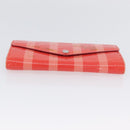 LOUIS VUITTON Vernis Rayure Portefeiulle Sarah Poppy Petal M58038 Auth BSZ682-8