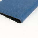 LOUIS VUITTON Epi Agenda PM Day Planner Cover Blue R20055 LV Auth BSZ683-10