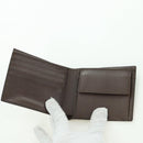 GUCCI GG Supreme Compact Wallet PVC Beige Auth BSZ684M-12
