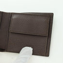GUCCI GG Supreme Compact Wallet PVC Beige Auth BSZ684M-15