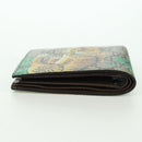 GUCCI GG Supreme Compact Wallet PVC Beige Auth BSZ684M-6