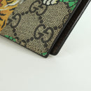 GUCCI GG Supreme Compact Wallet PVC Beige Auth BSZ684M-9
