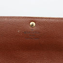LOUIS VUITTON Monogram Pochette Porte Monnaie Credit Wallet M61725 Auth BSZ686-12