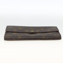 LOUIS VUITTON Monogram Pochette Porte Monnaie Credit Wallet M61725 Auth BSZ686-7