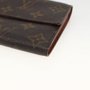 LOUIS VUITTON Monogram Pochette Porte Monnaie Credit Wallet M61725 Auth BSZ686-8