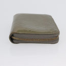 LOUIS VUITTON Vernis Zippy Coin Purse Coin Purse Veil Bronze M93052 Auth BSZ687-5