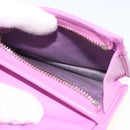 GUCCI GG Canvas Compact Wallet Purple 783118 Auth BSZ689A-19
