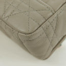 Christian Dior Canage Chain Dior Caro Bag Lamb Skin Ivory Gold Auth BSZ691SAM-14