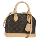 LOUIS VUITTON Monogram Alma BB Hand Bag 2way M53152 LV Auth BSZ694M-1