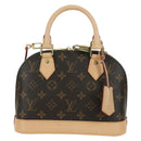 LOUIS VUITTON Monogram Alma BB Hand Bag 2way M53152 LV Auth BSZ694M-2