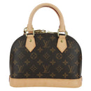 LOUIS VUITTON Monogram Alma BB Hand Bag 2way M53152 LV Auth BSZ694M-3