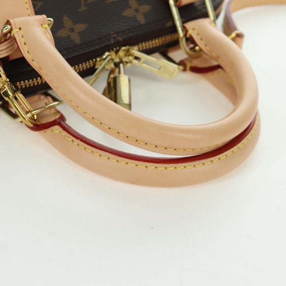 LOUIS VUITTON Monogram Alma BB Hand Bag 2way M53152 LV Auth BSZ694M