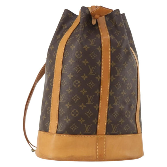 LOUIS VUITTON Monogram Randonnee GM Shoulder Bag M42244 LV Auth LNZ108