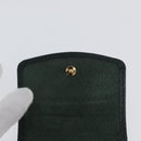 LOUIS VUITTON Taiga Buton De Manchette Cuffs Epicea M30974 LV Auth BSZ696-13