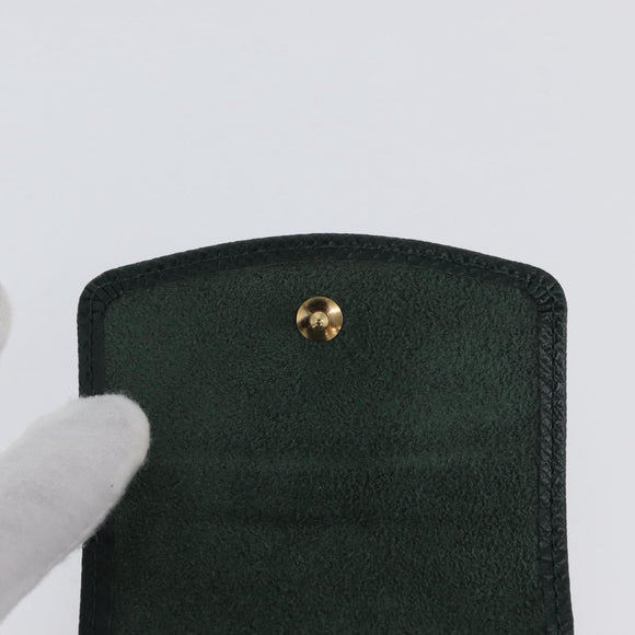 LOUIS VUITTON Taiga Buton De Manchette Cuffs Epicea M30974 LV Auth BSZ696