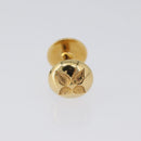 LOUIS VUITTON Taiga Buton De Manchette Cuffs Epicea M30974 LV Auth BSZ696-22