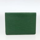 LOUIS VUITTON Monogram Epi Wallet 4 Set Green LV Auth BSZ698-17