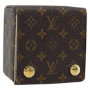 LOUIS VUITTON Monogram Jewelry Case Jewelry Box LV Auth LNZ110V-1