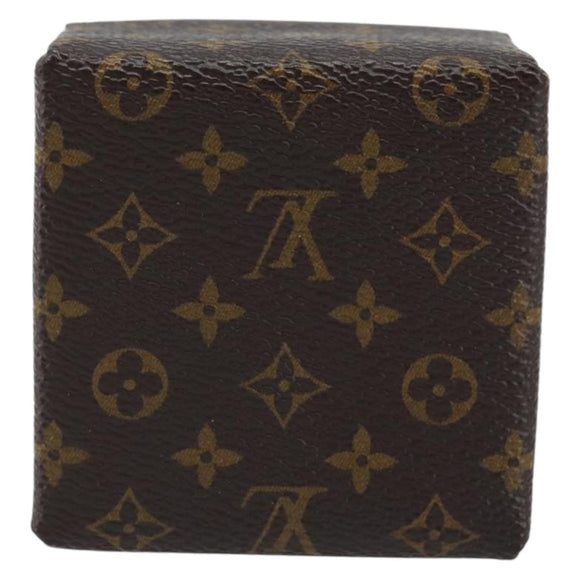 LOUIS VUITTON Monogram Jewelry Case Jewelry Box LV Auth LNZ110V