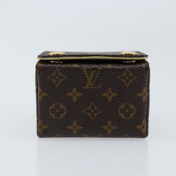 LOUIS VUITTON Monogram Jewelry Case Jewelry Box LV Auth LNZ110V