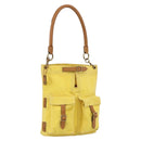 GUCCI Shoulder Bag Canvas Outlet Yellow Gold 110232 Auth LNZ114-1