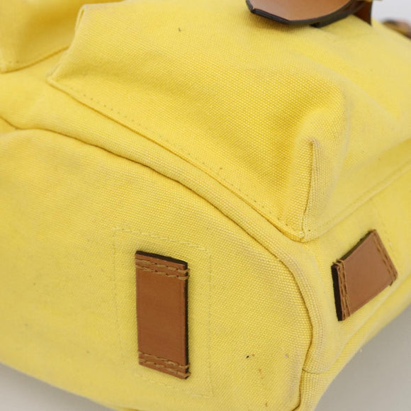 GUCCI Shoulder Bag Canvas Outlet Yellow Gold 110232 Auth LNZ114